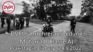 Fahrlehrerausbildung Motorrad (Klasse A) - Praxistag in Dieburg (September 2022)