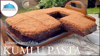 MEŞHUR KUMLU PASTA3 KATMANLI ÇİKOLATALI ŞAHANE BİR PASTA️