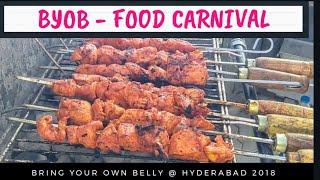 BYOB | Hyderabad Food Festival 2018 | Bring Your Own Belly | Pet Puja Food and Travel