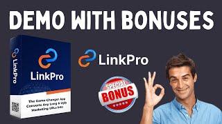 LinkPro Demo  WARNING  Don't Miss My Insane  Bonuses!  