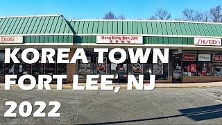 Latest Korea-Town on Main Street Fort Lee NJ USA (1/10/2022)