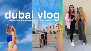 life in dubai !! new years eve, cute dates and warm winter beach days 🫶🪩 (dubai vlog)