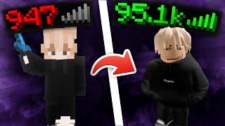 Hypixel Bedwars PRO Plays Roblox Bedwars for the First Time