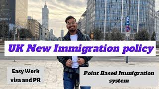 UK Immigration policy 2020 | Point Based Immigration System | Easy Work Visa | Uk Student Visa