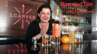 The J. Carver Barreled Gin Old Fashioned