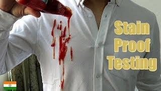 Stain Repellent Shirt put to Test | Taggers