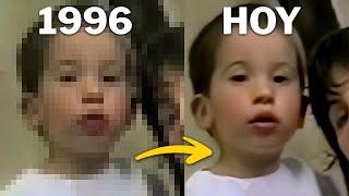 De VHS a HD | Restauración de videos familiares | Video Enhace AI