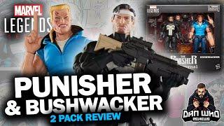 The BEST Marvel Legends Punisher! Punisher & Bushwacker 2 Pack Review