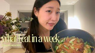 what I eat in a week | quick & easy meals for a stressed girl