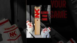 NK Cricket Bat With Superb grains light as a feather and perfectly balanced#CricketGear #GameChanger