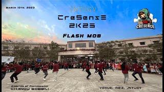 CreSencE 2K23 | Flash Mob | Dept of CSE | JNTUGV | Vizianagaram | National Level Technical Symposium