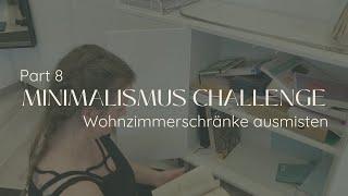 Minimalismus Challenge PART 8 | Verkauf-Update | Wohnzimmerschränke ausmisten