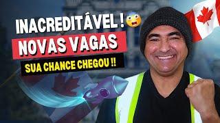 NOVAS VAGAS DE TRABALHO PARA O CANADA | MISSÃO JOB OFFER