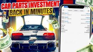 Day Trader Making $10,000 While Driving - Small Day In The Life