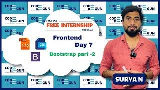 Day 13 of 45 Days Free Internship -Frontend Bootstrap Part-2 Day-7