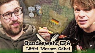 Feldkost - Lust oder Frust? Bundeswehr-Essen im Test | Löffel Messer Gäbel