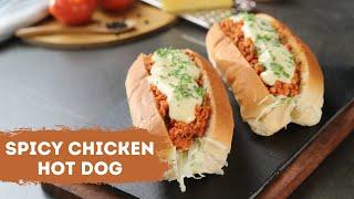 Spicy Chicken Hot Dog | चिकन हॉट डॉग बनाने का सबसे आसान तरीका | Sanjeev Kapoor Khazana