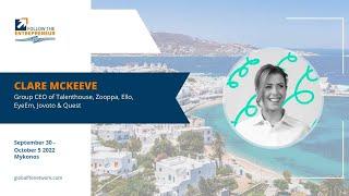 How Talenthouse Creates the Creator Economy by Clare McKeeve, CEO at Talenthouse - FTE Mykonos 2022