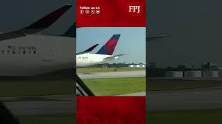 Delta A350 Rips Tail Off Of CRJ-900 After Taxiway Collision