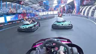 Je teste pour la première fois la piste du Metz Kart Indoor