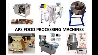 APS INDUSTRIES MULTI FOOD PROCESSING MACHINE || APS MACHINARY