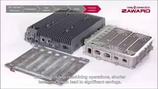 Die-Casting heat sink manufacturing process | Druckguss-Prozess | 壓鑄散熱片製程