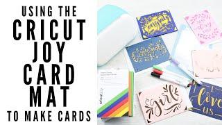 How to Use the Cricut Joy Card Mat