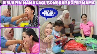 BONGKAR OLEH OLEH YANG MAMA BAWA DARI MOROWALI SEKALIAN BERI MAMA HADIAH JUGA, HEBOH KARENA UANG