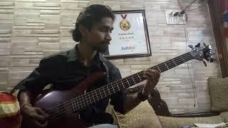 Bass guitar practice.........lesson.....Unique Bass.......Rakesh wankhede..