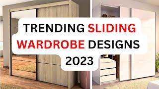 Sliding wardrobe design for bedroom / sliding wardrobe design / wardrobe design/ Hresun Interiors