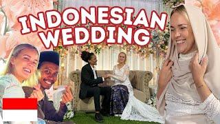 INDONESIAN WEDDING IN LOCAL VILLAGE | Mixed Marriage Bule Swedia | Bima Kampung