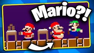 Mario, but he ate too many Christmas cookies?! - BTG Reacts to funny Level UP videos!!