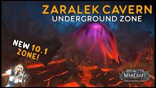 Zaralek Cavern FIRST LOOK! New 10.1 Zone Patch WoW Dragonflight Embers of Neltharion