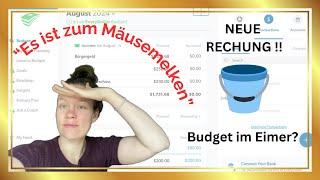 Budgetbesprechung August: NEUE RECHNUNG - "Schaff ich den Monat?" #wersolldasbezahlen