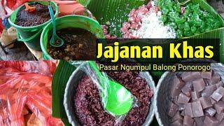 Situasi Terkini Pasar Ngumpul Balong Ponorogo #food#pasartradisional #makanantradisional