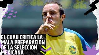 CUAUHTEMOC BLANCO CRITICA LOS MALOS MANEJOS DEL FUTBOL MEXICANO