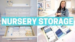 NEWBORN BABY STORAGE - ORGANIZATION & NURSERY MUST-HAVES!!!