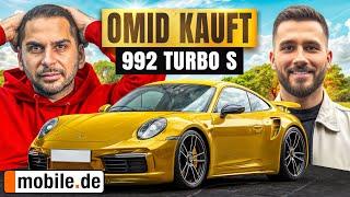 SOHN will mir PORSCHE von seinem PAPA verkaufen! Aber viel zu teuer! OMID KAUFT! Porsche 992 Turbo S