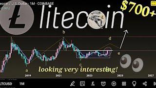 (Litecoin - $700 Target - here's why) #LTC looking very interesting - massive base - re-accumulation