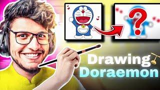 TRIGGERED INSAAN - Drawing Doraemon on stream