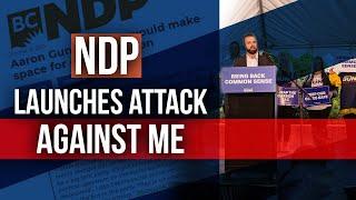 Aaron Gunn Responds to Slanderous NDP Attacks