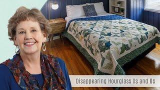 How to Make the Disappearing Hourglass Xs and Os Quilt - Free Project Tutorial