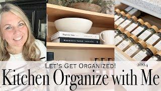 Kitchen Organize with Me | Kitchen Organization Ideas | 2024