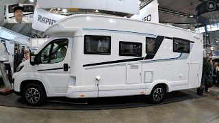 Itineo PM 740 RV luxury Motorhome Camper Van Camping car Peugeot CMT walkaround and interior V2488