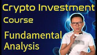 Cryptocurrency Investment Course, Lesson 8, Fundamental Analysis for Beginners