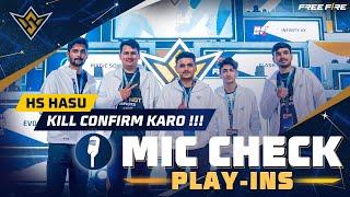 Hs Hasu: "Kill confirm karo" - Mic Check - FFWS Play-ins | FFWS BANGKOK 2022