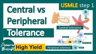 Central tolerance vs Peripheral tolerance | Immune checkpoint | Autoimmunity | USMLE step 1