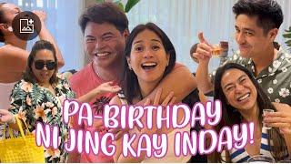 Pa-Birthday ni Jing kay Inday