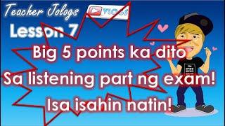 Lesson 7 - Listening! Things at ang 5 points advantage [How to pass EPS-TOPIK] Korean Language Exam