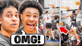 I BROUGHT NBA PROSPECTS TO PLAY IN THE CRAZIEST AAU TOURNAMENT!